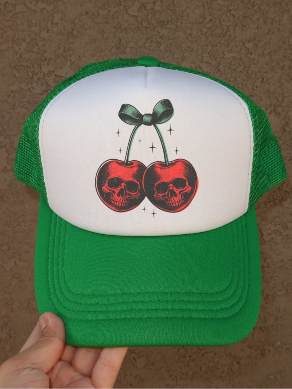 Cherry Graves Trucker Hat
